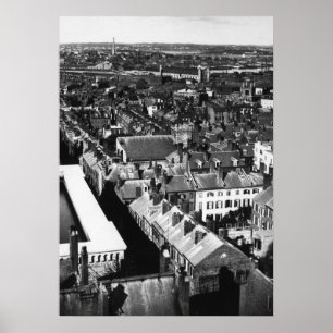 Poster 1859 :  La ville de Boston, le Massachusetts