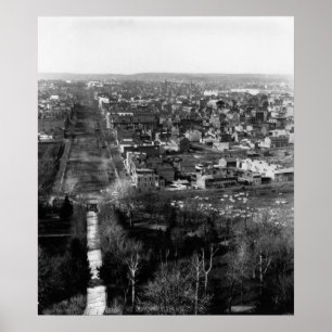 Poster 1859 : Washington, DC, la capitale des Etats-Unis