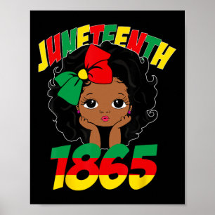Poster 1865, 1865, 1865, Jeunes Filles Noires