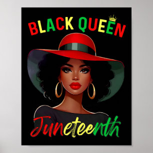Poster 1865 1865 Reine noire célébrant la libération des