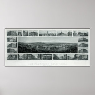 POSTER 1874 SAN FRANCISCO