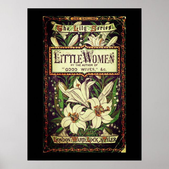 Poster 1878 Couverture du livre des petites femmes | Post (Devant)