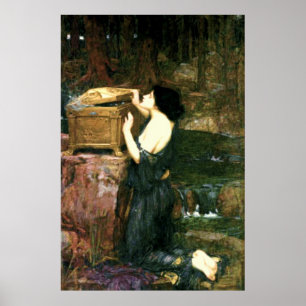 Poster 1896) toiles de beaux-arts de ~ de Pandore (