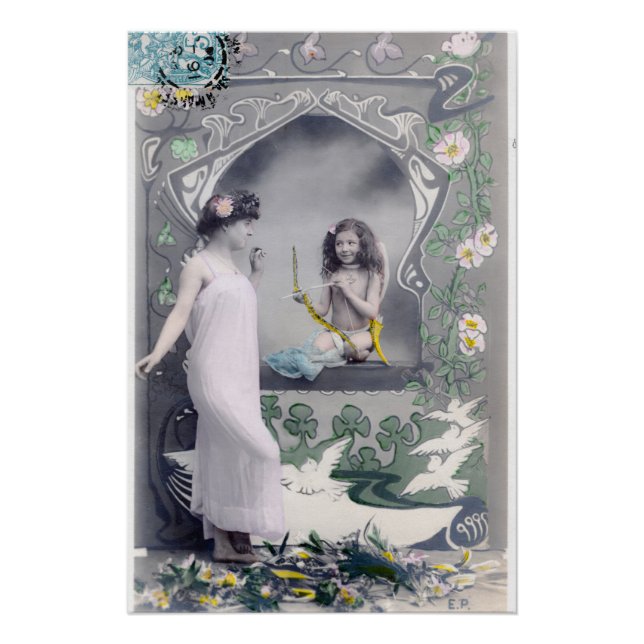 Poster 1904 Art Nouveau Valentin (Devant)