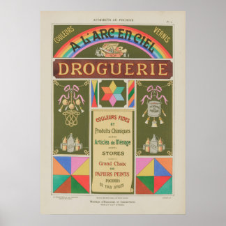 Poster 1914 Charayron Pochoir Art Ornement Pl03