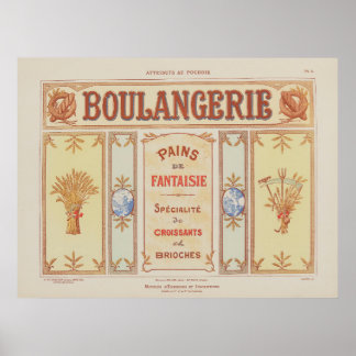Poster 1914 Charayron Pochoir Art Ornement Pl04