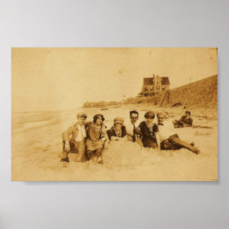 Poster 1915 brant rock marshfield ma.