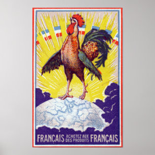 Poster 1920 Acheter des produits français