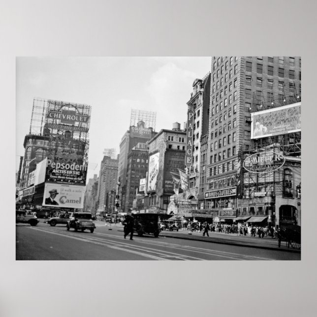 POSTER 1932 TIMES CARRÉ-NEW YORK (Devant)