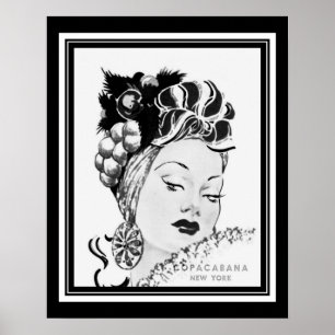 Poster 1940 Copacabana New York