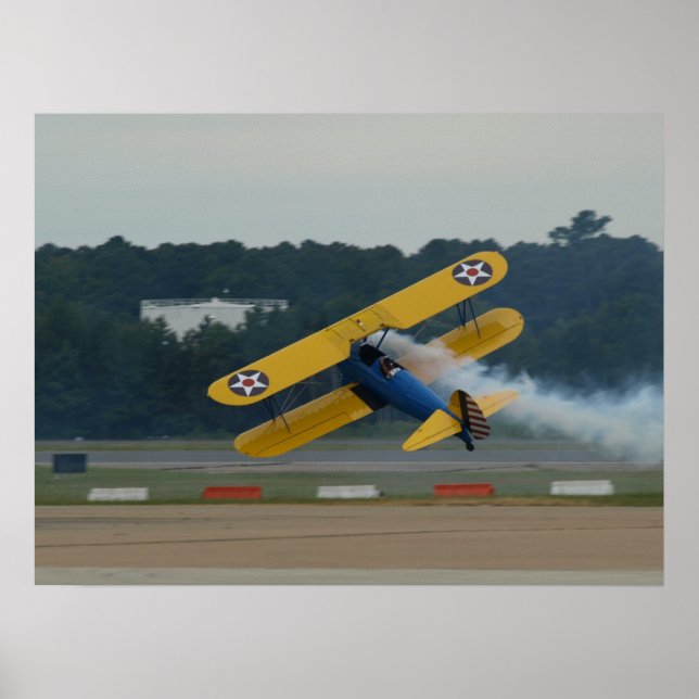 Poster 1943 Stock Stearman PT-17. (Devant)