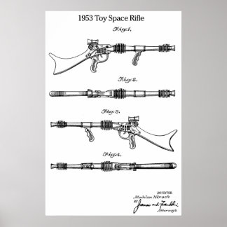 Poster 1953 Toy Space Rifle