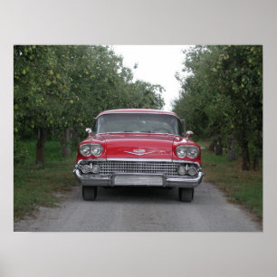 Poster 1958 Chevrolet Impala