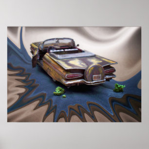 Poster 1959 Chevy Impala, voiture de tourisme, voiture cl