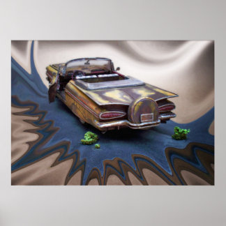 Poster 1959 Chevy Impala, voiture de tourisme, voiture cl