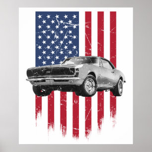 Poster 1967 Chevrolet Camaro SS 396