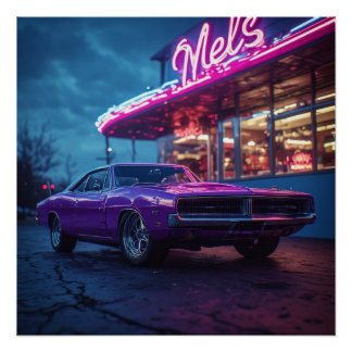 Poster 1969 Dodge Charger