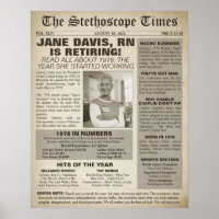 1978 Stethoscope Times for Nurse Retirement Party