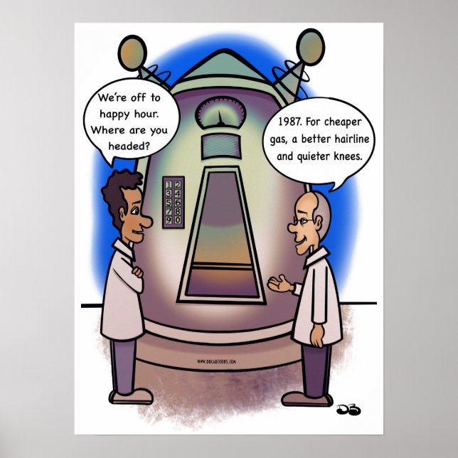 Poster 1987 Retour Dans Le Temps (Devant)