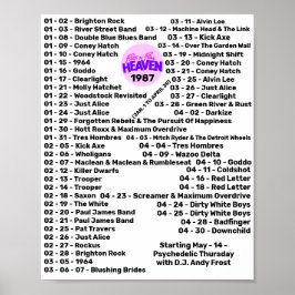 POSTER 1987 - ROCK'N'ROLL HEAVEN (PARTIE 1)