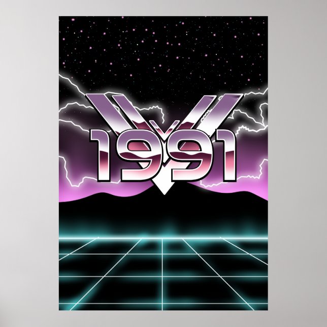 Poster 1991 Tech noir (Devant)