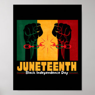 Poster 19 juin 1865 Fête de l'Indépendance des Noirs