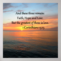1 CORINTHIENS 13:13 PHOTO DU LEVER