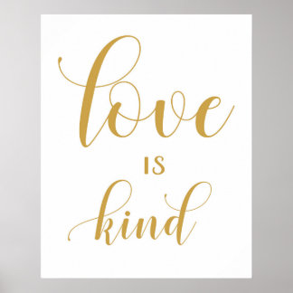 Poster 1 Corinthiens 13 - Signes Mariages