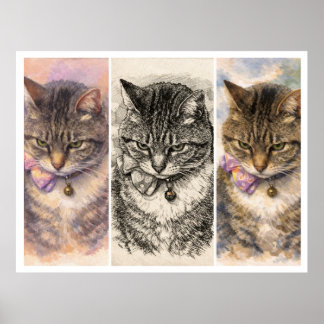 Poster 1 Humeur + 3 Ambianœuvres = Purrfection totale