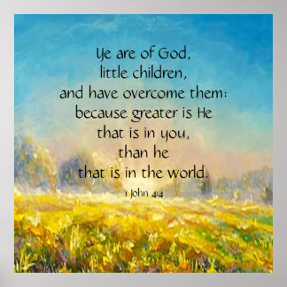 Poster 1 Jean 4:4