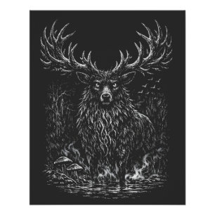 Poster 1. Le Cerf de l'Ombre par BurnsInHell