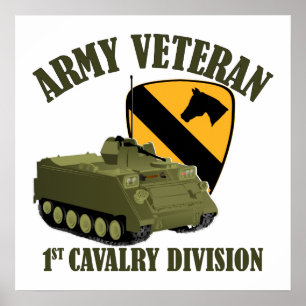 Poster 1er Cav Vet - M113 APC