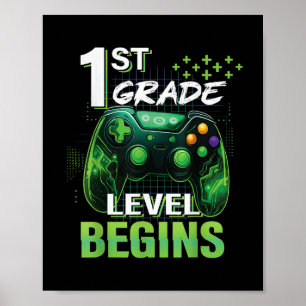 Poster 1er jour de 1ère année commence le premier grade G