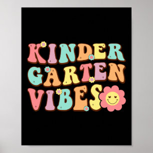 Poster 1Er Jour De L'École Maternelle Vibes Étudiant Ense