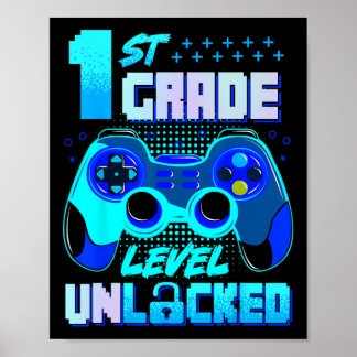 Poster 1ère classe Gamer Garçons de 1ère année Enfants Pr