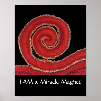Poster 1ère racine Chakra #1- Je suis un aimant miracle