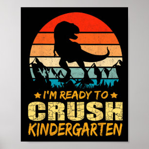 Poster 1st Day of Kindergarten