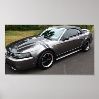 Poster 2000 mustang gt convertible