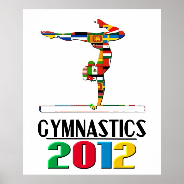 Poster 2012 : Gymnastique (Devant)