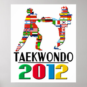 Poster 2012 : Le Taekwondo