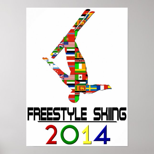Poster 2014 : Ski libre (Devant)