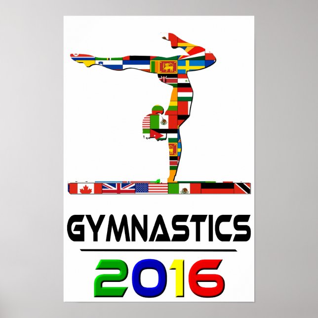Poster 2016 : Gymnastique (Devant)