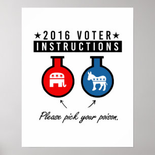 Poster 2016 INSTRUCTIONS DE VOTE - Choisissez votre poiso