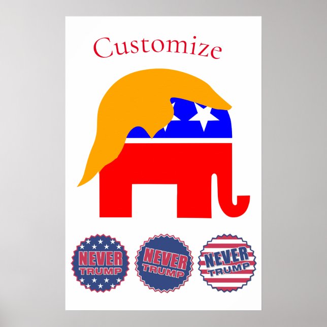 Poster 2024 Jamais Trump Thunder_Cove (Devant)