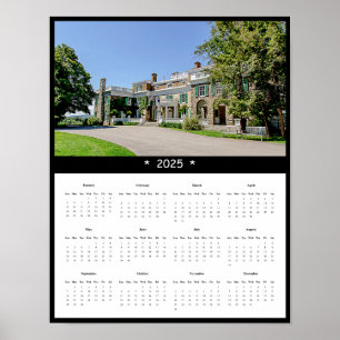 Poster 2025 Accueil de Franklin D. Roosevelt Calendrier m