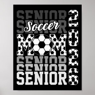 Poster 2026 Football Maman Diplômée Correspondance Famill