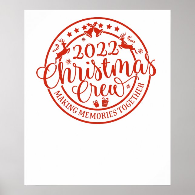Poster 202équipe de Noël vacances (Devant)