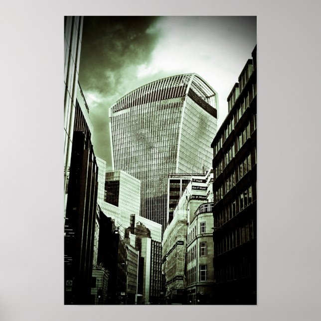 Poster 20 Fenchchurch Street Walkie Talkie Building Londr (Devant)