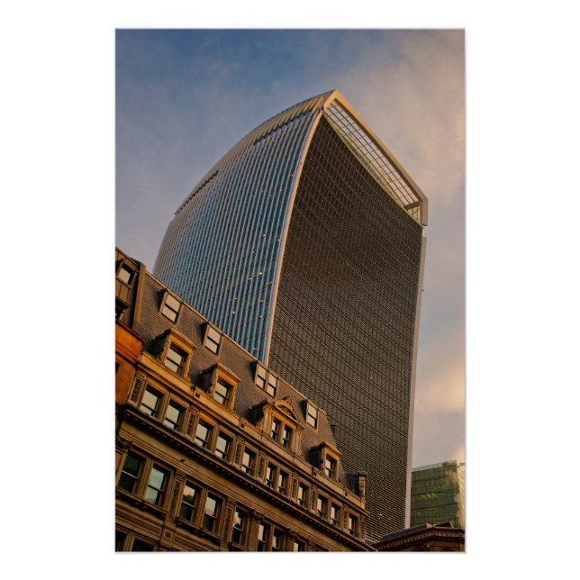 Poster 20 Fenchchurch Street Walkie Talkie Building Londr (Devant)