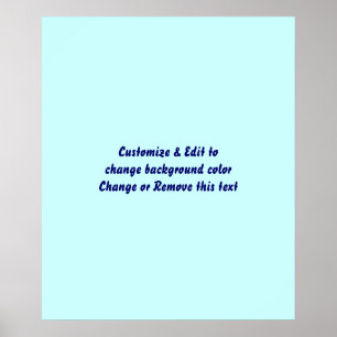 Poster 20" X 24" Blank add your image and text